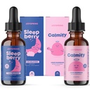 JoySpring Magnesium Citrate Liquid & Magnesium Glycinate en Sleepberry Melatonine 1MG voor kinderen