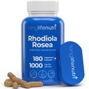 LongLifeNutri Rhodiola Rosea 1000mg - 180 Vegetarian Capsules for Mental & Physical Health, Non-GMO, 3-Month Supply, Naturally Sourced & Laboratory Tested, Made in USA - Daily Wellness Supplement