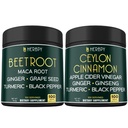 Bundel 6in1 Beetwortelcapsules & 6in1 Premium Ceylon kaneelsupplementen
