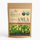 100% Organic Amla Powder, Ayurvedic Blend for Digestive Health, Immune Support, Vegan & Gluten-Free Nutrition, Natural Vitamin C Source for Hair, Skin, & Daily Wellness Vitality - 16oz