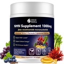 NMN Supplement Softgels, 10-in-1 NMN Beta 1000mg w. Quercetin TMG Resveratrol Astaxanthin for Anti Aging Energy & Immune Support, NMNH Alternative Liposomal High Absorption for Women Men