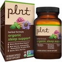 Organic Sleep Support with Ashwagandha, Passionflower, and Lemon Balm (60 Organic Capsules)