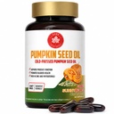 Pumpkin Seed Oil Capsules with Saw Palmetto 2400mg,Cold Pressed Pumpkin Seed Oil Gummies with Saw Palmetto for Hair Growth, Youthful Skin, Urinary, Bladder & Prostate Health(90 Softgels)