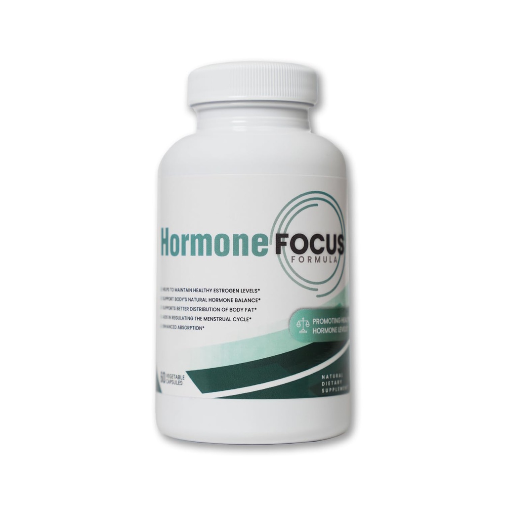 Hormone Focus – Estrogen Balance for Women - DIM Supplement with Diindolylmethane, Calcium D-Glucarate & BioPerine – Supports Hormonal Health, Mood, Energy, Mental Clarity, Clear Skin & Weight