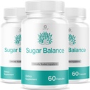 (3 Pack) SugarBalance Capsules - Official SugarBalance Pills Advanced Premium Formula Support Maximum Strength, All Natural Ingredients Vitamin For Overall Health & Wellness, 180 Capsules For 3 Months