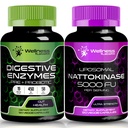 WELNESS LABSRX Digestieve enzymen Capsules Nattokinase Capsules
