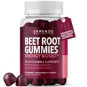 Beetwortel Gummies met COQ10 & granaatappel - Nitric Oxidation Supplement for Men and Women - Beetwortel for Endurance, Performance, Recovery - Vegan, Non-GMO, Glutenvrij - Mixed Berry Flavor, 30 Tel.