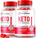 rize labs - Keto Chews ACV Gummies for Weight Loss 525 MG - Belly Fat Diet - Advanced Formula (120 Gummies)
