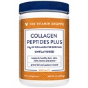 The Vitamin Shoppe Collagen Peptides - Skin Elasticity, Joint Health & Hair Support, Hydrolyzed Collagen