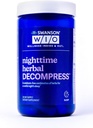 Swanson W/I/O Night time Herbal Decompress - No Melatonin, Chamomile, Valerian Root, Hops, Botanical, Non-Habit, 60 Capsules (30-Day Supply)