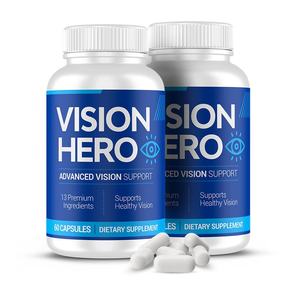 Geavanceerde Vision Support, Eyes Supplements - 60 Capsules Eye Health Supplements for Adults (pack of 2)