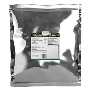 Frontier Co-op Echinacea Purpurea Root, Cut and Sifted, Certified Organic, Kosher 