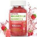 Magnesium Glycinate Gummies 800mg Per Serving, Sugar Free Magnesium Supplement with Magnesium Malate, Calcium, Vitamin D3, B6, CoQ10 for Calm Support & Zzz for Adults Kids