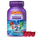 L'il Critters PJ Maskers Melatonine Gummy Supplementen, 60 Gummies