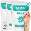 Nectar Daily Patches, Month Supply Vitamin Patch with Vitamin C, Zinc, Ginkgo Biloba, and Echinacea for Wellness & Immunity Support | Energy Patches for Women, Multivitamin for Adults | 30 Count