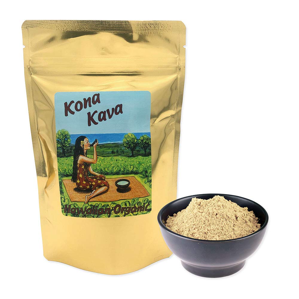 Kona Kava Instant 9% Kavalactone Kava Drink Mix - Cacao (4 oz)