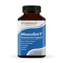LifeSeasons Masculini-T - Testosteron Ondersteuning Supplement - Verbetert de geestelijke en fysieke aspecten van seksuele en atletische prestaties - Ondersteunt de normale erectiele functie - Verbeter Libido - 180 capsules