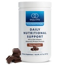 Equilife Daily Nutritional Support, All-in-One Multivitamine Maaltijd Vervanging, Pure Chocolate Smaak, 15G Plant Proteïne, Ondersteunt de algehele wellness Inclusief energie, spijsvertering, & huid, 14 Servings Tub