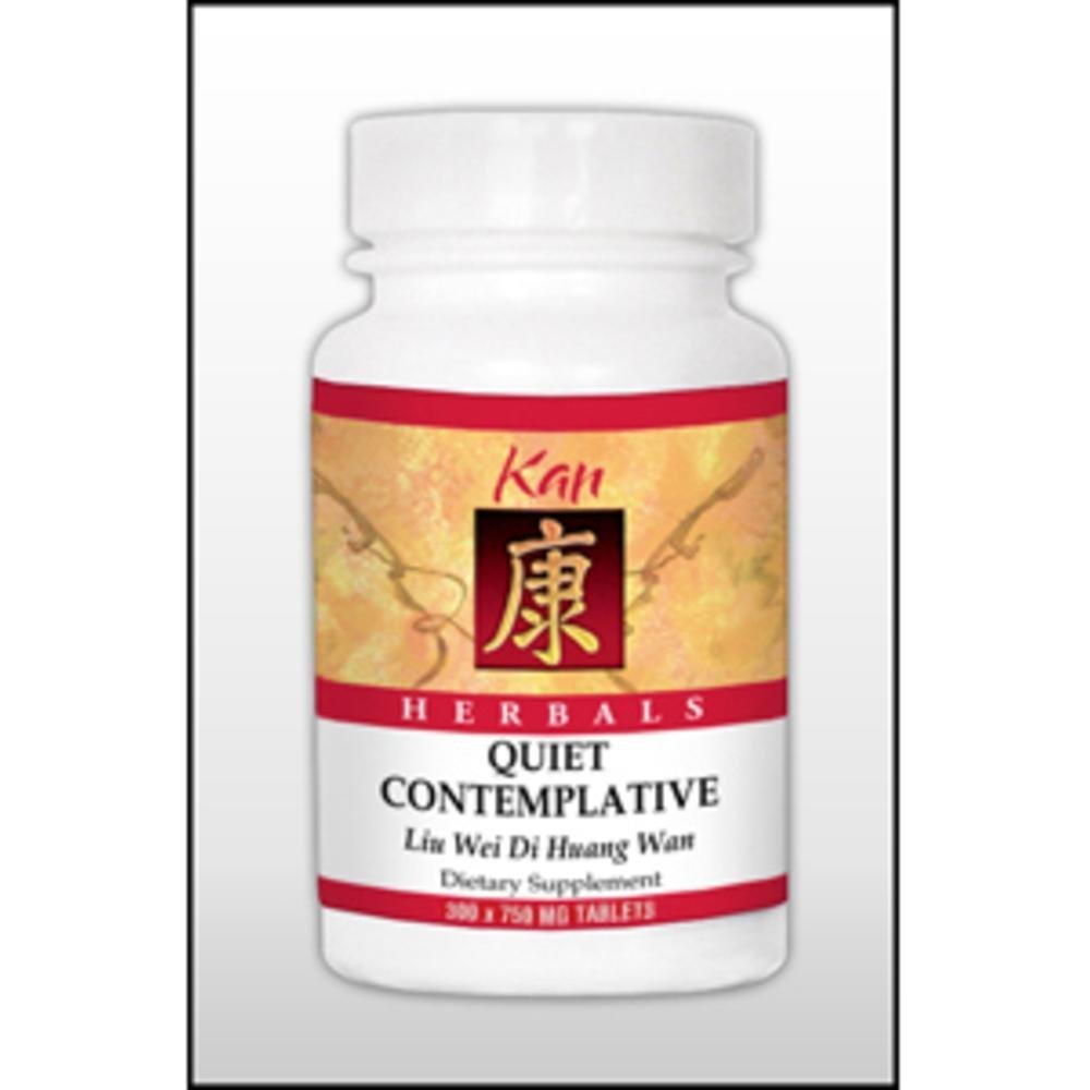 Kan Herbs Company Quiet Contemplative – Traditional Chinese Herbal Formula to Nourish Kidney Yin, Stabilize Jing, Support Graceful Aging and Emotional Balance, 300 Tablets