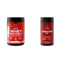 Six Star Elite 100% Whey Protein Plus Vanilla Cream 1.8lbs & Creatine Pills X3 Creatine Capsules Muscle Builder for Men Women