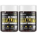 Shilajit Gummies for Men & Women | Shilajit for Men – Shilajit Pure Organic |High Potency|85+ Trace Minerals & Fulvic Acid| Shilajit Supplement | 120 Gummies