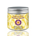 Deve Herbes Pure Triphla Powder (Emblica officinalis) + (Terminalia belerica) + (Terminalia chebula) Organic Certified Natural Grade 200gm, (7.05oz)