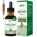 Kudzu Root Drops, Natural Supplement for Menopause Relief, Relaxation & Immune Support, Herbal Complex w/Black Cohosh Red Clover and More Extracts. 2 oz