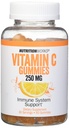 NutritionWorks Vitamin C 250 mg Gummies, Supports Immune Health, Packed with Potent Antioxidants, 60 Gummies