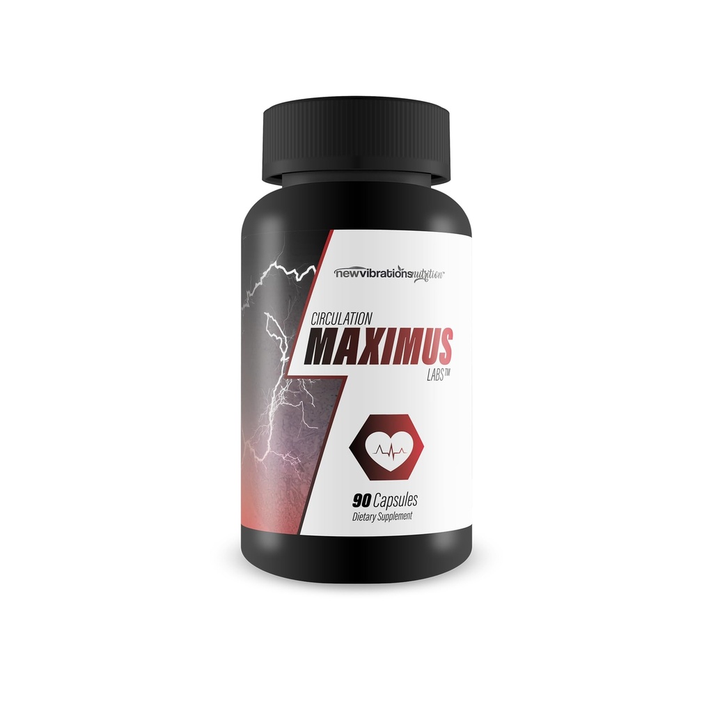 Circulation Maximus Labs - Our Best Maximum Circulation Supplement for Men - Advanced Blood Flow Booster - Nitric Oxide Vasodilator Supplements for Men - Boost Blood Flow & Expand Circulatory Health
