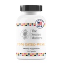 Osteo-Wise - Bone Health Formula Comprehensive Bone Support with Calcium, Magnesium, Vitamin D3 & K2 for Optimal Strength and Absorption (90 Capsules)