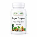 New Life Super Enzymes, Pancreatin 10x, Healthy Digestion, 90 Tablets