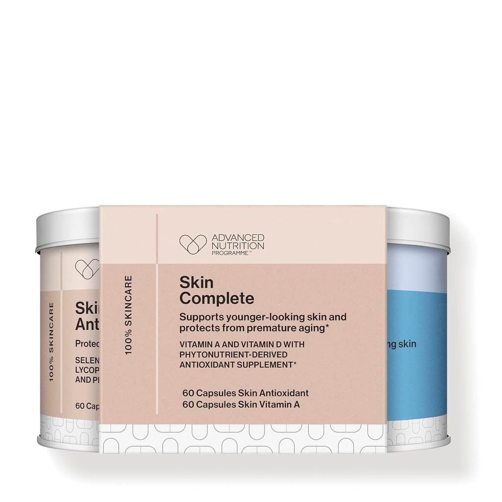 Advanced Nutrition Programme Skin Complete Supplement gedistribueerd door jane iredale, 60-daagse levering