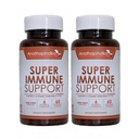 Anathapindika Super Immune Support, 6-in-1 Immune Supplement, N-Acetyl Cysteine (NAC) 200mg Quercetin Elderberry Chlorella Chaga & Bromelain (2-Pack, 60-Day Supply)