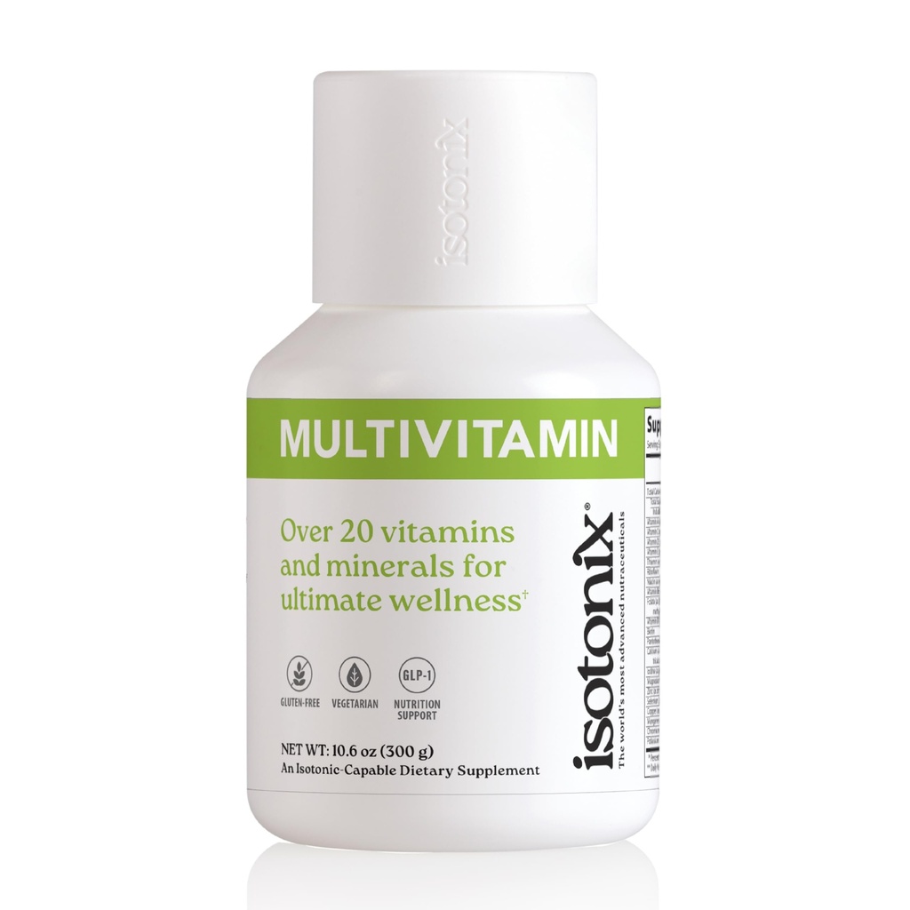 Isotonix® Multivitamine zonder Ijzer Volledige Dagelijkse Supplement voor Energie, Immune Support, Huid, en Bot Gezondheid 