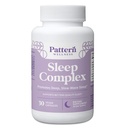 Pattern Wellness Sleep Complex – Supports Relaxation & Healthy Sleep Patterns – with Melatonin, L-Theanine & Magnesium – 30 Vegan Capsules