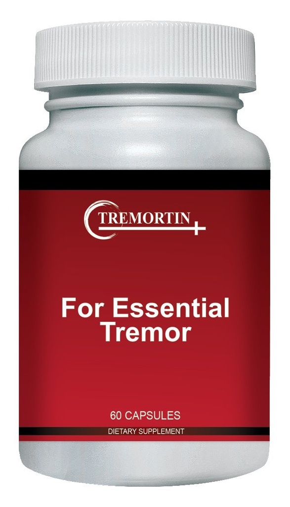 Natuurlijke essentiële Tremor kruidensupplement - Biedt verlichting voor Shaky handen, arm, been en stem Tremors (60 capsules)