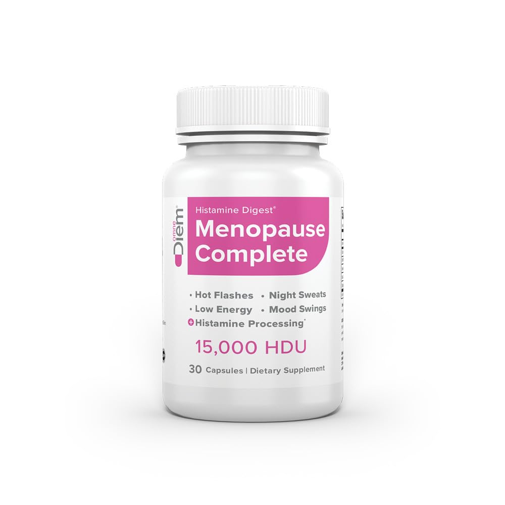 Omne Diem Menopause Complete DAO Plus Hormone Support, 30 Capsules