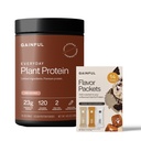 Gainful Everyday Plant Protein Powder & Sweet Treat Flavor Bundle, 23g Plant Protein, Supports Strength, Recovery, and Balanced Nutrition, Vegan, Gut Friendly, 14 Servings + 14 Flavor Sticks