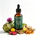 Resurgen Soporte Hepatico Completo, 2 Fl Oz (60ml) | With Milk Thistle, Dandelion, for Liver Cleanse, Bloat Relief, Digestion Aid, Vitality & Energy