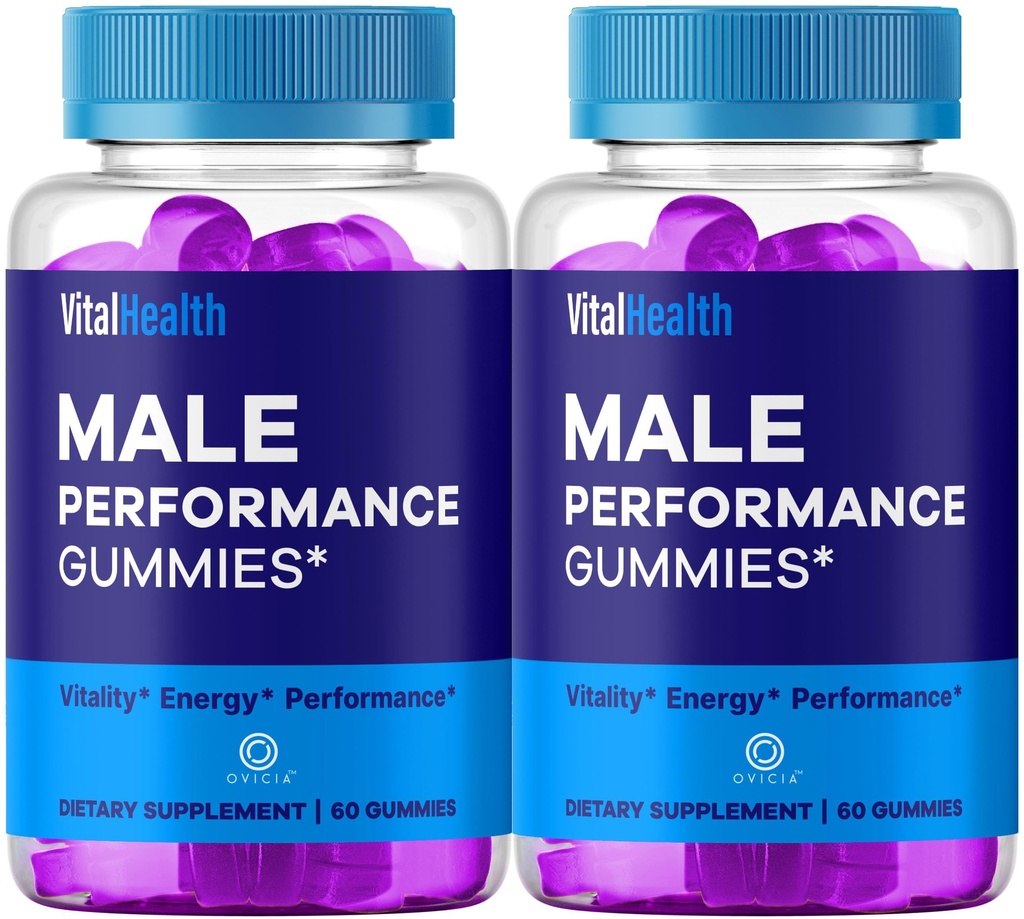 (2 Pack) Vital Health Gummies - Official VitalHealth Gummys Advanced Premium Formula Support Maximum Strength, All Natural Ingredients Vitamins for Overall Health & Wellness, 120 Gummies for 2 Months
