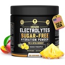 HRDWRK Elektrolyten Poeder met Magnesium, Kalium - Suikervrije Elektrolyten Boost Endurance en verminderen vermoeidheid met dit Electrolyten supplement - Maximale hydratatie - Keto vriendelijk