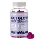 Gut Glow Fiber Gummies – Prebiotic Fiber Supplement with Inulin & Apple Pectin – Sugar-Free, Vegan, & Non-GMO – Magnesium Glycinate for Digestion Health – Berry Flavor – 60 Gummies