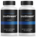 (2 Pack) Urostream Capsules, Official URO Stream Supplement Pills with Premium Ingredients, Advanced Formula Support for Overall Health & Wellness Reviews (120 Capsules)
