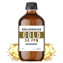 Colloïdaal Gold Solution, 50 PPM, 500ml, Hoge Zuiverheid 99,99%