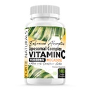 Hoge dosis vitamine C 1500mg Liposomale C Complex Supplement met Zonnebloemlecitijn Capsules Supplementen Geklemd Melk Zonnebloemlecitijn 180 Capsules Viering Vitaminen
