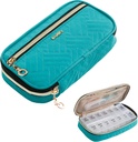 BAGSFY Pill Organizer Case 2 keer een dag-wekelijkse medicijn Organisator Travel Pill Box met verwijderbare 7 dagen geneeskunde geval Container voor visolie, vitamine, supplement