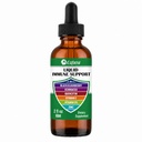Zinc Quercetin Vitamin C D3 Liquid Immune Support with Organic Echinacea Elderberry, Immune Defense Drops Supplement for Adults- Vegan, Non-GMO, Gluten Free - 2 Fl Oz, 60 Servings