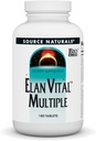 Bron Naturals Elan Vital Multiple - Ondersteunt hersenen, hart, lever, immuun, energie Boost - 180 tabletten