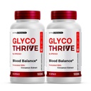 (2 Pack) Glyco Thrive Capsules - Advanced GlycoThrive Blood Support Supplement for Healthy Circulation, Official Glycogen Support Pills with Premium Ingredients for Overall Wellness (120 Capsules)
