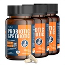 100 Miljard Probiotica voor mannen en vrouwen 27 Strains 5 Biologische Prebiotica voor Gut Digestieve & Immune Health, Ondersteunt diarree Gas Bloating, Non-GMO, Zero Fillers Made in USA